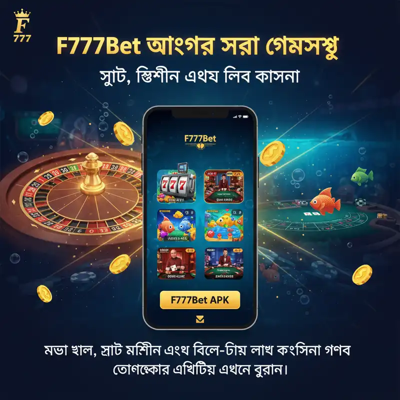 F777Bet গেম কালেকশন ব্যানার